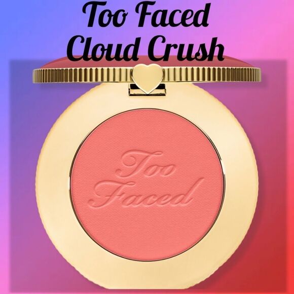 New Too Faced Cloud Crush Blurring Blush - Head In The Clouds - Picture 1 of 9